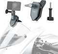 NEEWER Motorcycle Windshield Action Camera Clamp Mount, Aluminum Alloy Clip by Neewer