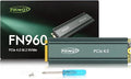 FN960 4TB M.2 2280 PCIe Gen4 x4 NVMe 1.4 Internal Solid State Drive by Fikwot