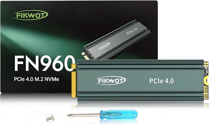 FN960 2TB M.2 2280 PCIe Gen4 x4 NVMe 1.4 Internal Solid State Drive by Fikwot