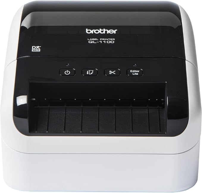 Brother QL-1100 Wide Format, Postage and Barcode Professional Thermal - Image 6
