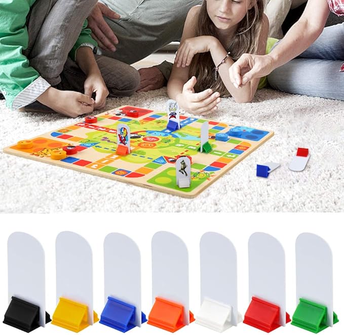 Meetory 112 Pcs Blank Game Board Markers and Game Card Stands - Image 4