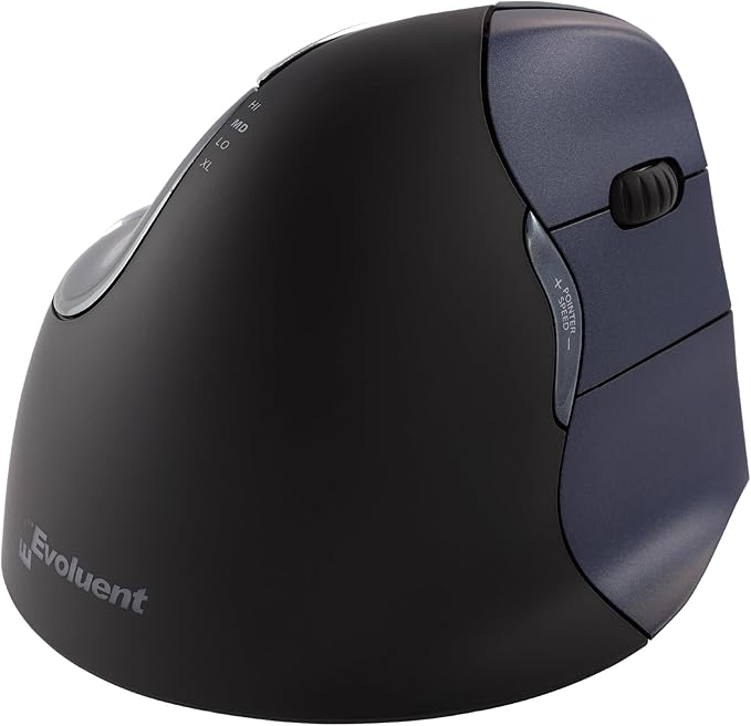 Evoluent – Inventor of the Vertical Mouse – VM4RW Ergonomic Vertical Mouse by Evoluent