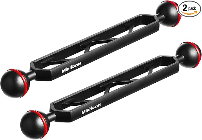 MINIFOCUS 8" Double Aluminum Extension Arm, Waterproof and Rustproof by MINIFOCUS