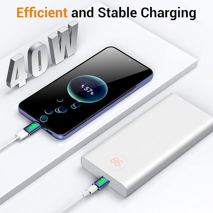   USB to USB C Adapter, USB C Male to USB 3.0 Female - Image 7
