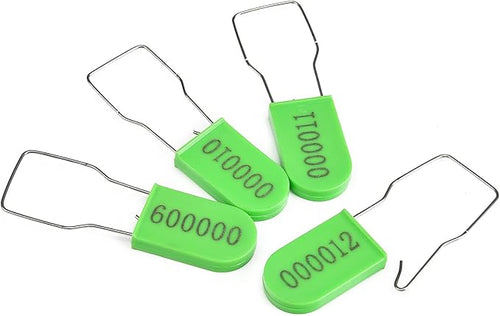 1000PCS Plastic Padlock Security Seals Metal Wire Padlocks Electric Meter by LeadSeals