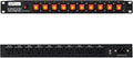 10 Outlet Horizontal 1U PDU Rack Mount Power Strip by ThePoEstore