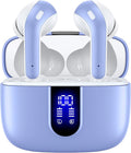TAGRY Bluetooth Headphones True Wireless Earbuds 60H Playback LED Power Display by TAGRY