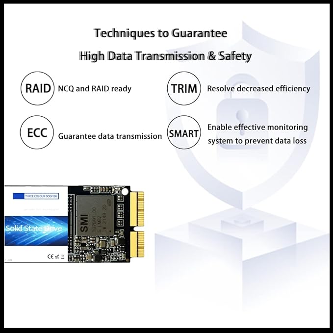 Dogfish 1TB NVMe SSD for MacBook PCIe Gen3x4 M.2 2280, Internal SSD for MacBook - Image 6