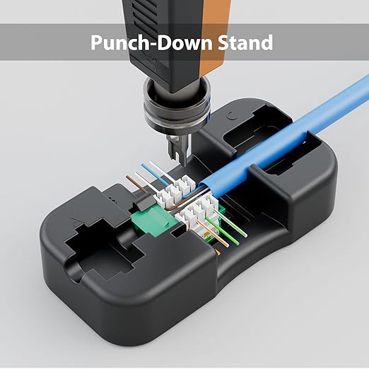 iwillink 10Gbps Cat6 Keystone Jack, RJ45 Keystone Jack 25-Pack and Keystone - Image 2