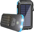 Solar Charger, 20000mAh Portable Type-C Solar Power Bank by YELOMINSolarCharger