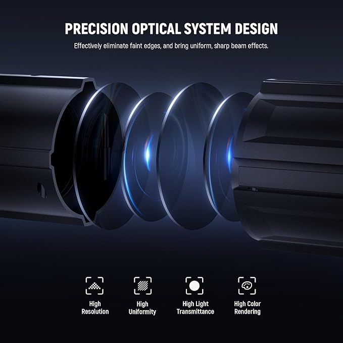 NEEWER Spotlight Snoot Only for NEEWER MS60B, MS150C LED Video Light, Conical - Image 4