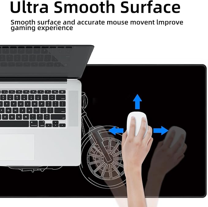 Galdas Gaming Mouse Pad XXL XL Large Long Extended Big Mousepad Non-Slip Rubber - Image 6