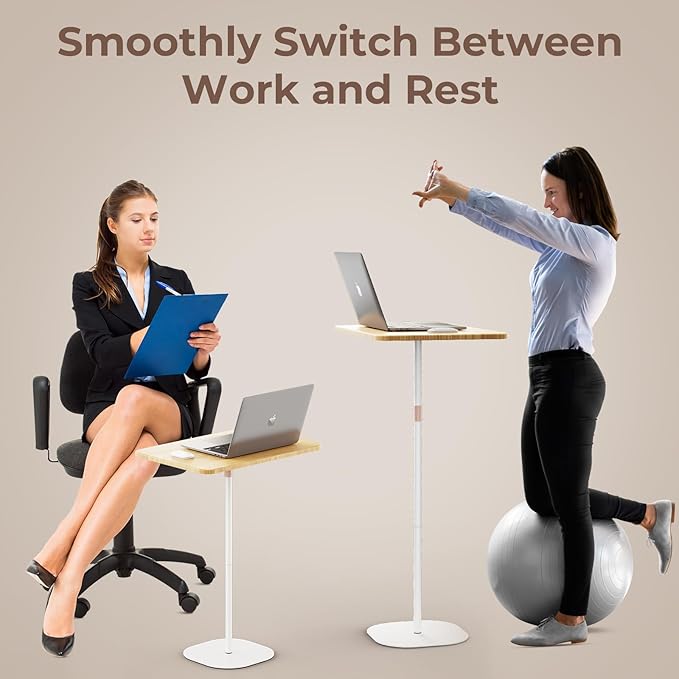 Portable Laptop Floor Stand, Bedside/Sofa Table - Image 2