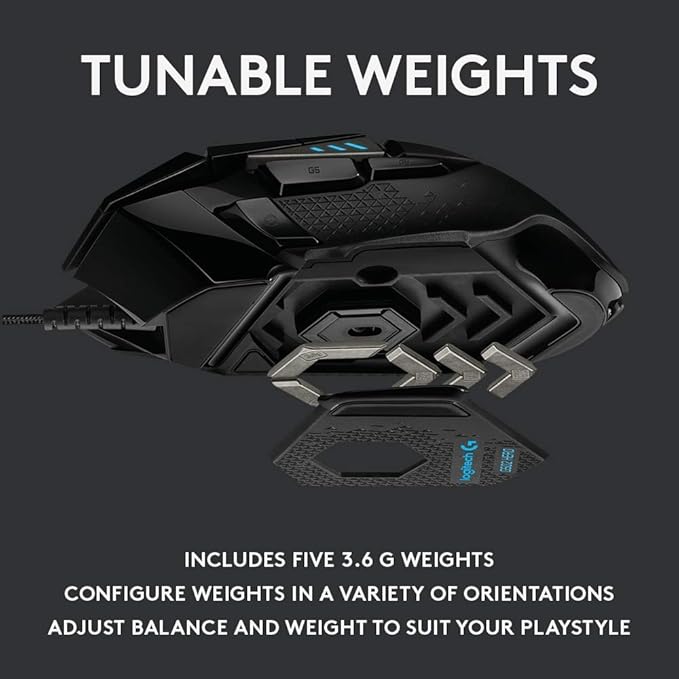 Logitech G502 Hero Wired Gaming Mouse + G Pro X Gaming Headset Bundle - Image 7