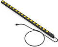 JUNNUJ Long Metal 16 Outlet Power Strip, Wide Spaced Garage Industrial Heavy by JUNNUJHome