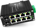 Industrial Managed 8 Port PoE Ethernet Switch by Xnyahitog