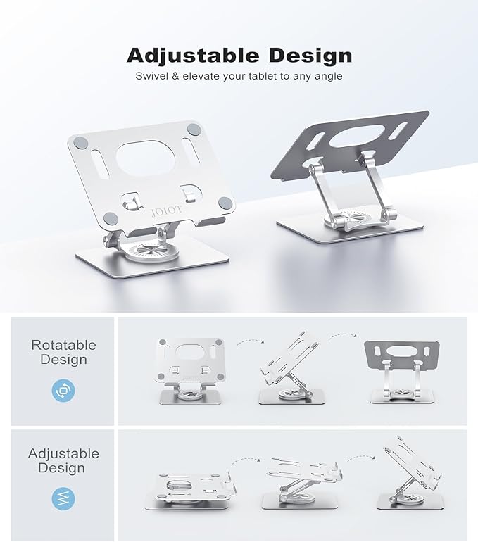 Tablet Stand, Swivel Ipad Stand - Image 3