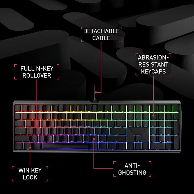 CHERRY MX Board 3.0 S Wired Mechanical Keyboard Aluminum Housing MX Red Silent - Image 5
