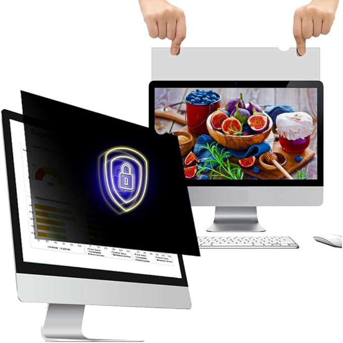 27 Inch - 16:9 Aspect Ratio - Computer Privacy Screen Filter by WELINCOfficeProducts