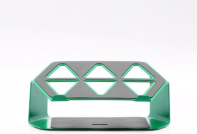 NUMIN Facet Laptop Station Green | Laptop Tabletop Stand Tall Height Ventilated - Image 6