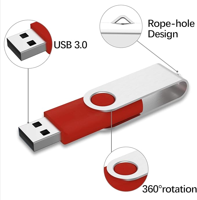 KEXIN Flash Drive 16GB USB 3.0 Flash Drive 16 GB Thumb Drive - Image 8