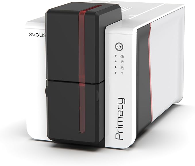 Evolis Primacy 2 Dual-Sided ID Card Printer & Supplies Bundle Badge Machine. - Image 3