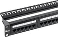 Tecmojo 24 Port Patch Panel, Cat6 Patch Panel, 1U Patch Panel, Network Patch by Tecmojo