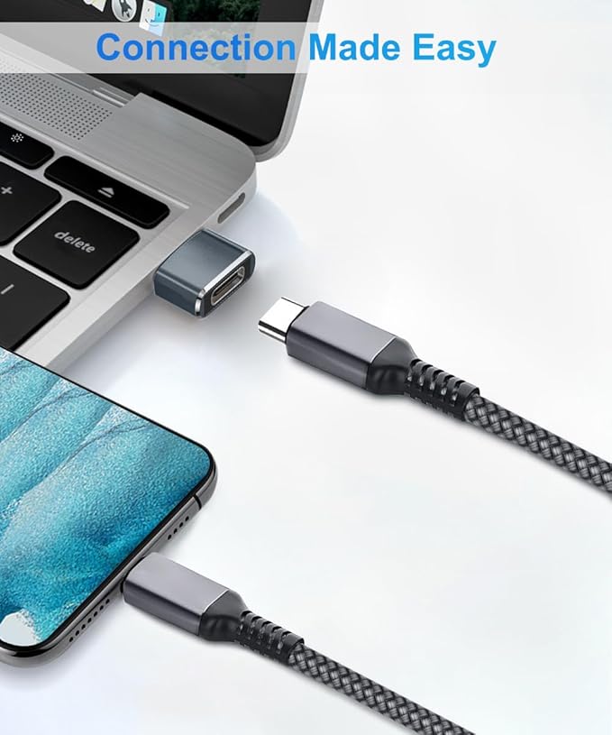 Elebase USB C to C 100W Charging Cable 6.6FT - Image 5