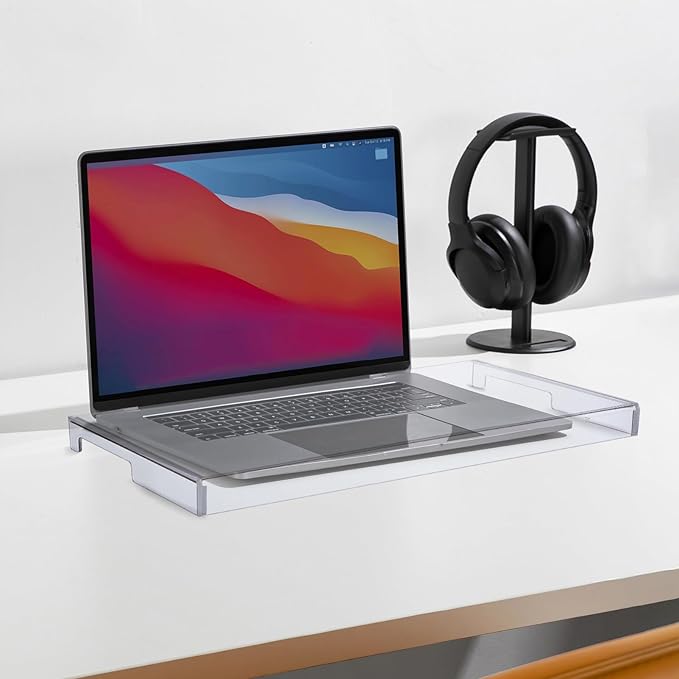 NOLITOY Acrylic Keyboard Cover, PC Desk Stand - Image 3