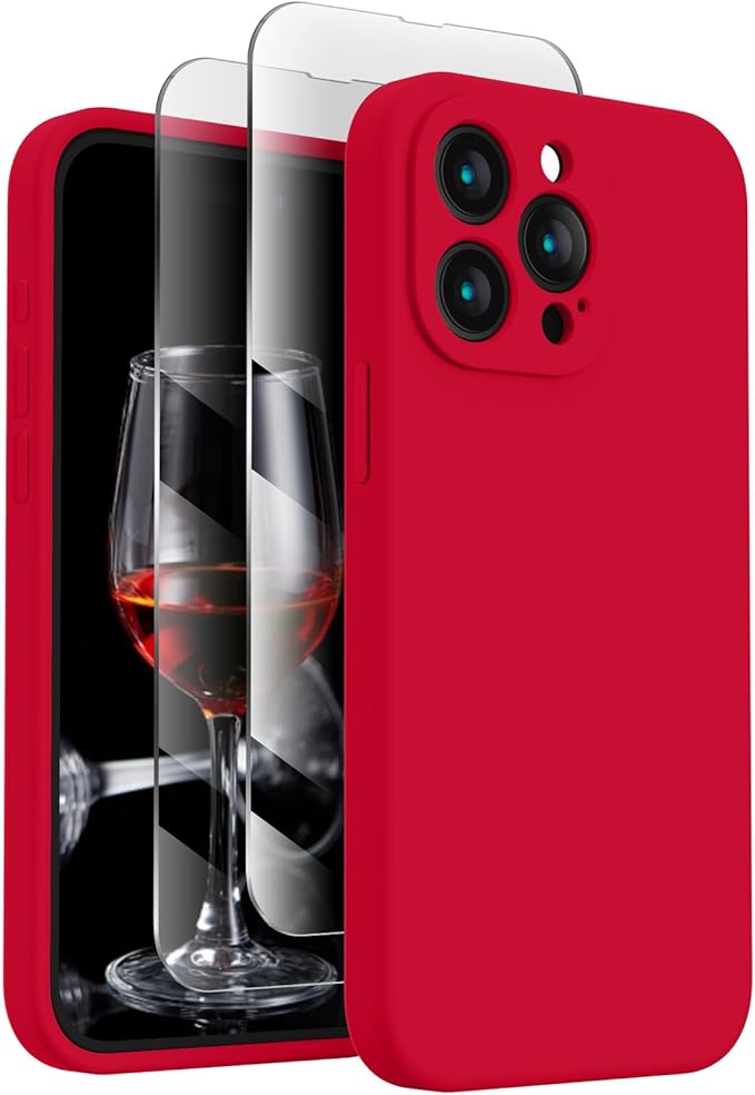 FireNova Designed for iPhone 15 Pro Case, Silicone Upgraded Phone Case with by FireNova