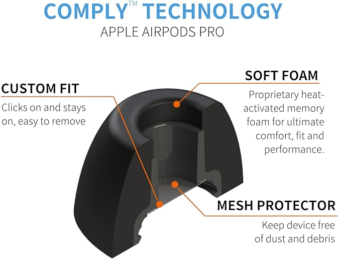 Comply Memory Foam Replacement Earbud Tips - Image 6