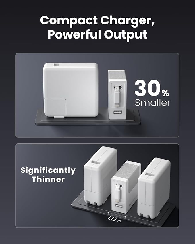 Gitryin 1 Lightning Retractable Wall Charger and 12-in-1 Desktop Charging - Image 5