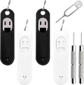 6 Pack SIM Card Removal Tool, Sim Card Tray Opening Tool Eject Pins Needle by IOUALEY