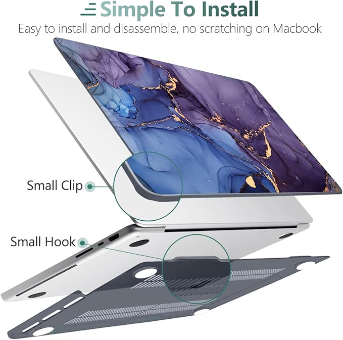 DONGKE for M4 MacBook Pro 16 Inch Case 2024 2023 2021 A3403 A3186 M3 A2991 M2 - Image 3