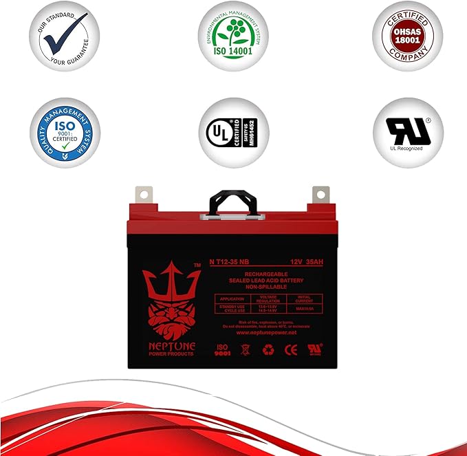 NT-12-35 NB 12V 35AH U1 Deep Cycle AGM Solar Battery Replaces 33Ah, 36Ah Brand - Image 8