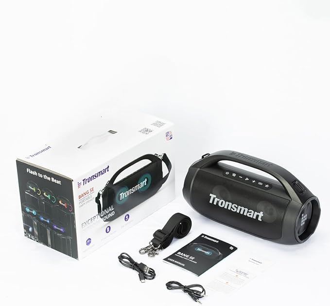 Tronsmart Bang SE Portable Bluetooth Speaker, Colorful LED and 40W Wireless - Image 9
