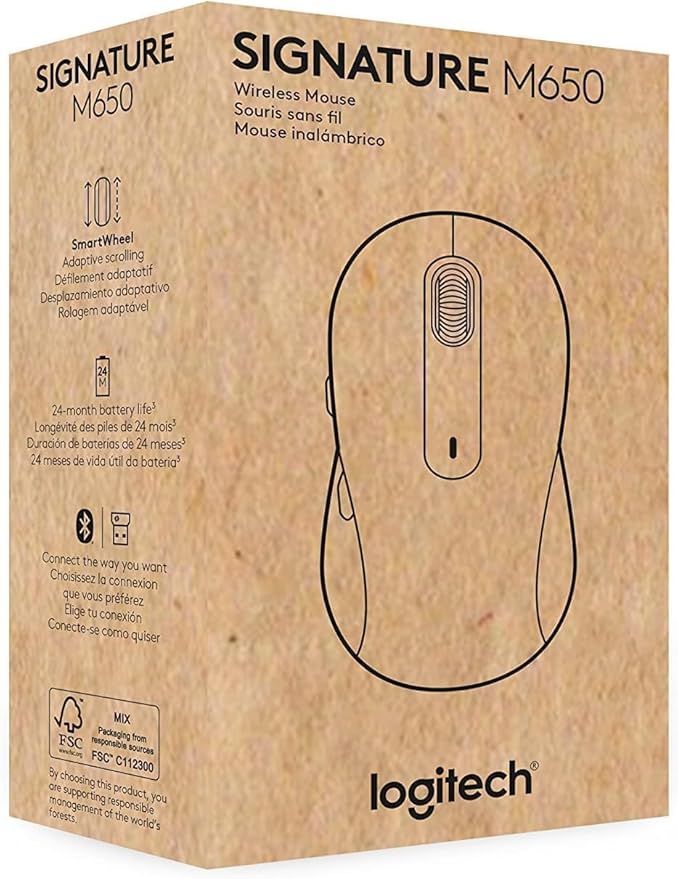 Logitech Wireless Mouse Signature M650 - Image 12