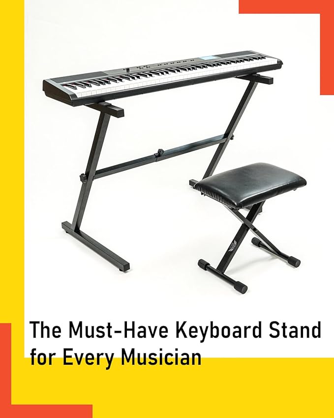 Stage Rocker Z-Style Keyboard Stand, Adjustable Width - Image 8