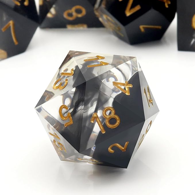 Haxtec Sharp Edge Dice Set DND Dice Set - Image 3