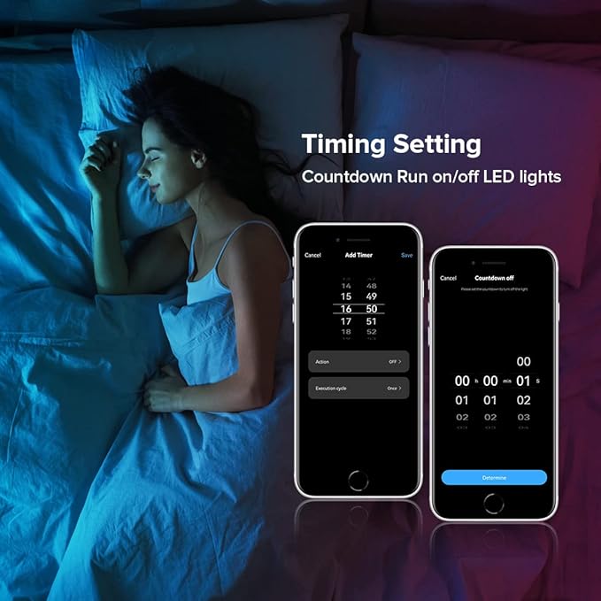 BTF-LIGHTING C05W RGBCCT PWM SMD FCOB 6PIN LED Strip 2.4GHz Tuya WiFi Group - Image 7