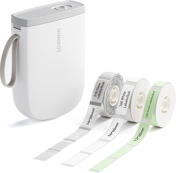 NIIMBOT D11 Bluetooth Label Maker 300 DPI Portable Label Printer - Image 8