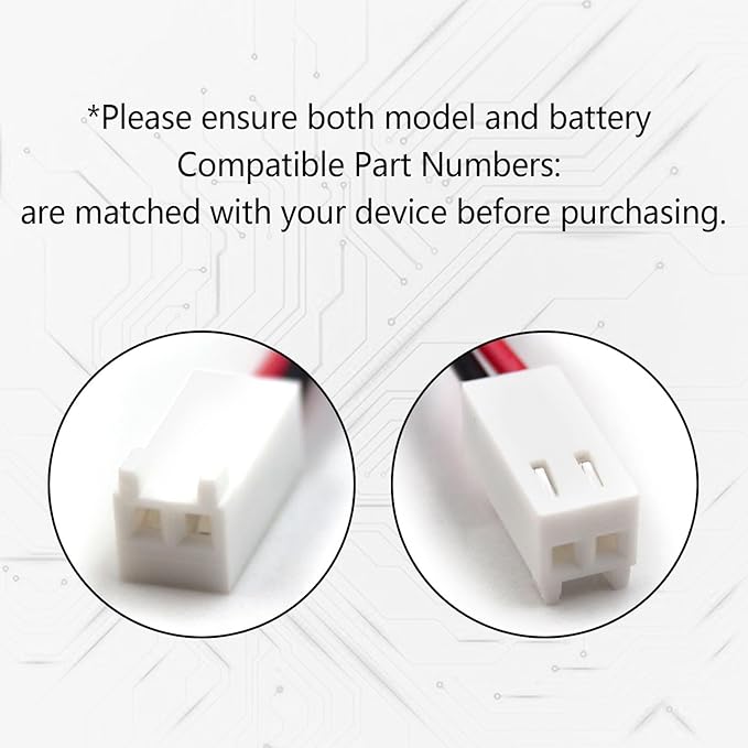 7.2V 400mAh Ni-CD Replacement Battery Pack - Image 4