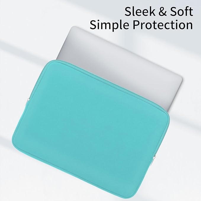 RAINYEAR 16 Inch Laptop Sleeve Protective Soft Case Padded Zipper Cover - Image 2