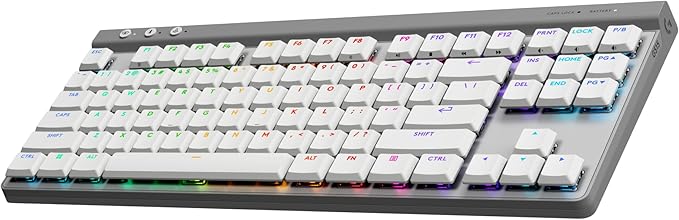 Logitech G515 Wireless Gaming Keyboard TKL, LIGHTSYNC RGB, Thin Tenkeyless by LogitechG