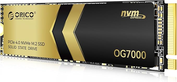 ORICO OG7000 4TB PCIe Gen4 NVMe SSD, 8-Channel Controller, Graphene Thermal by PioneerDataSolutionPowerYourFuture