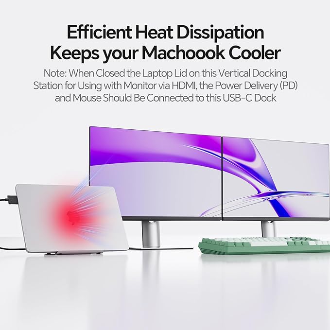 MacBook Pro Docking Station Dual Monitor 4K@60Hz - Image 7