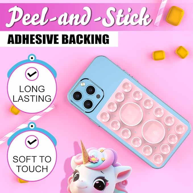 Silicone Suction Phone Holder Mount, Silicon Adhesive Phone Accessory - Image 4