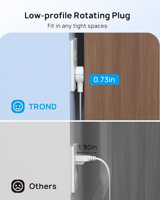 TROND Flat Extension Cord 6ft - Image 5