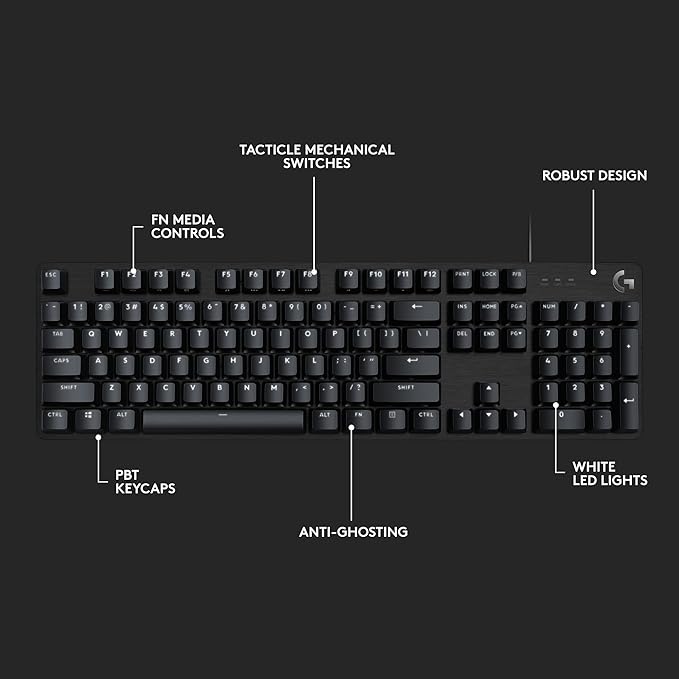 Logitech G413 SE Full-Size Mechanical Gaming Keyboard - Image 7