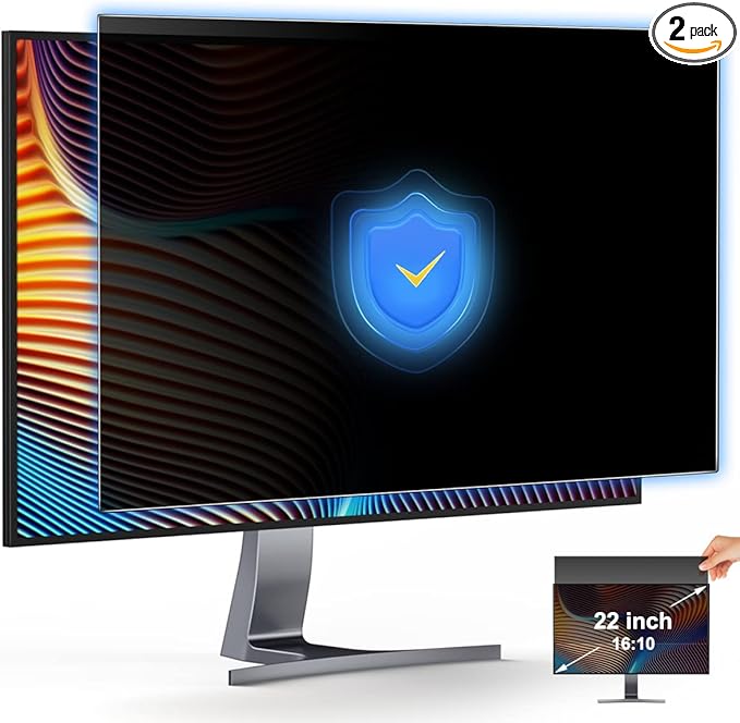 22 Inch Privacy Screen for Monitor Computer Screen Privacy Filter for 16:10 by JEAPKA